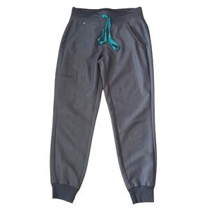 XS Petite Figs Zamora Joggers - graphite